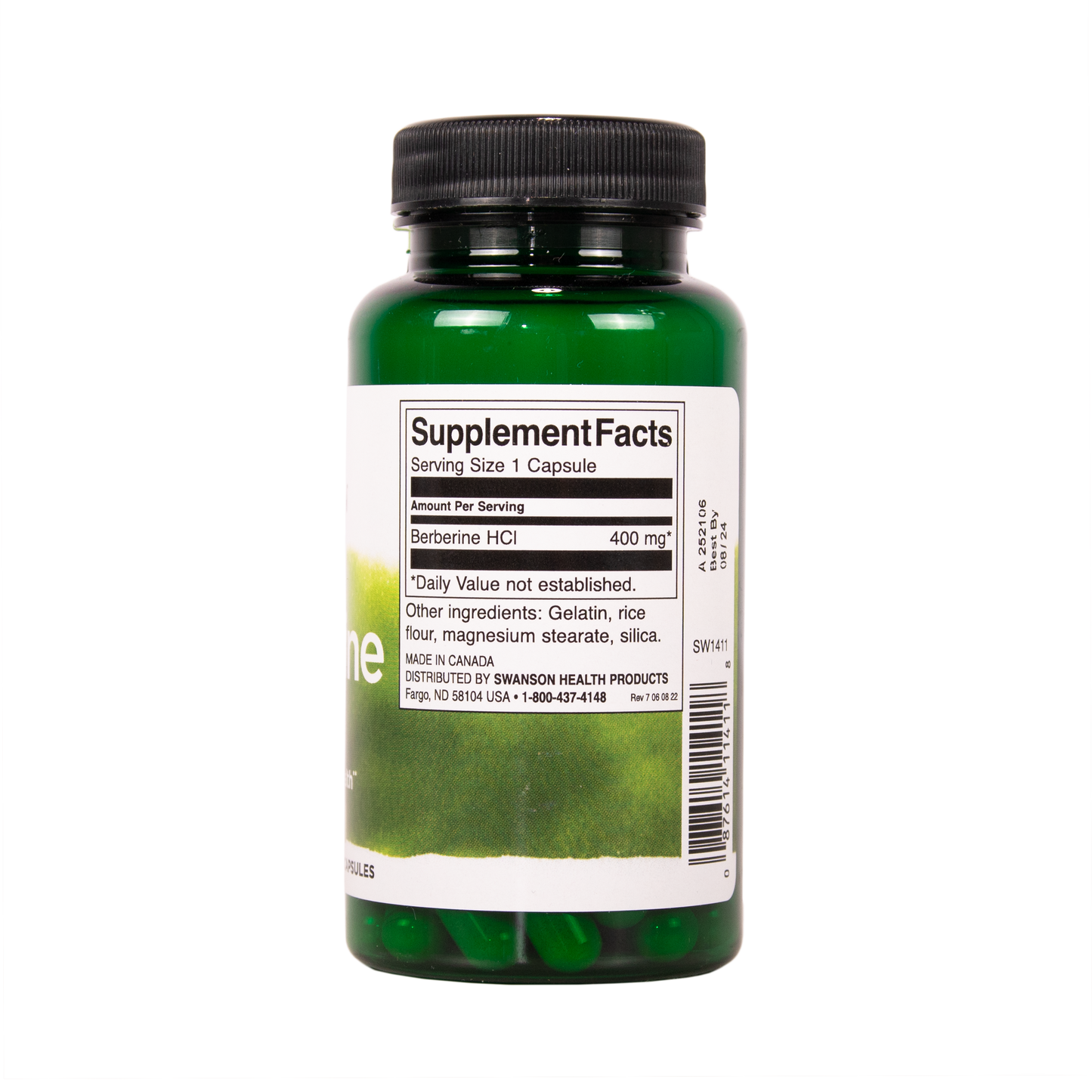 SWANSON Berberiini 400 mg 60 kapselia w2w terveys ja hyvinvointi verkkokauppa