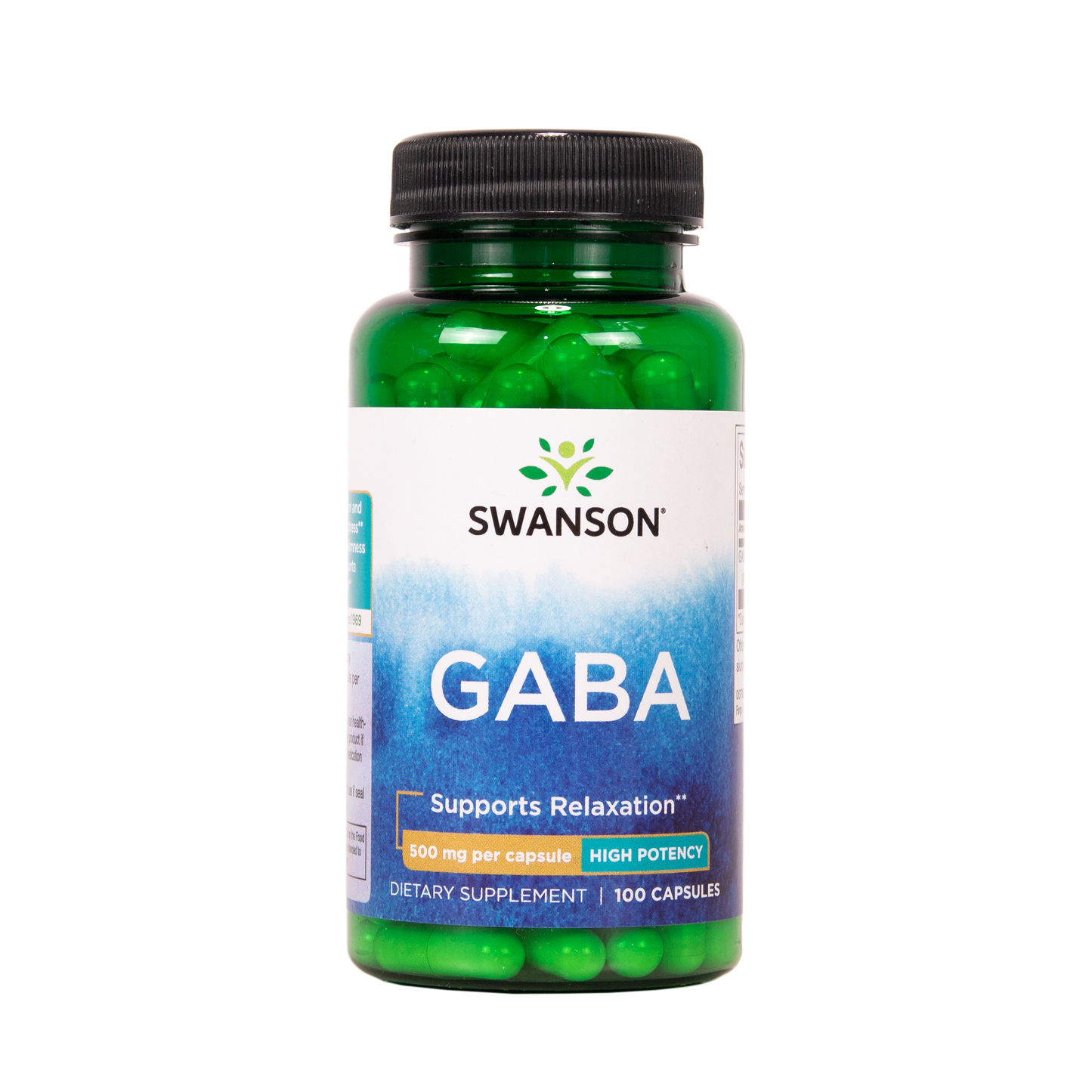 SWANSON GABA 500mg 100 kapselia w2w terveys ja hyvinvointi verkkokauppa