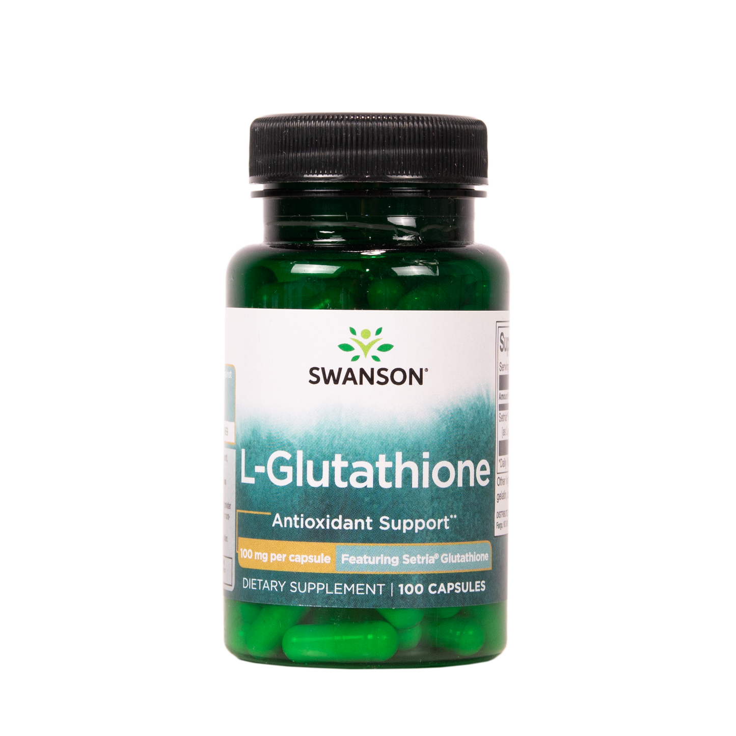 SWANSON L-glutationi 100 mg 100 kapselia w2w terveys ja hyvinvointi verkkokauppa