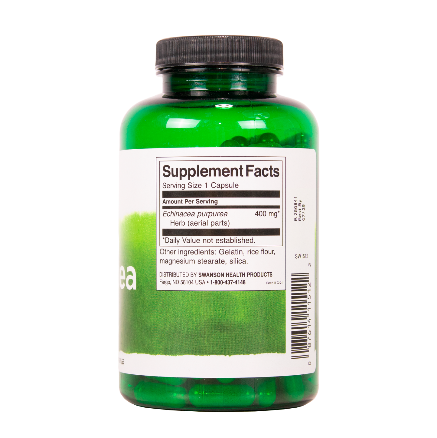 SWANSON Punahattu Echinacea 180 kapselia w2w terveys ja hyvinvointi verkkokauppa