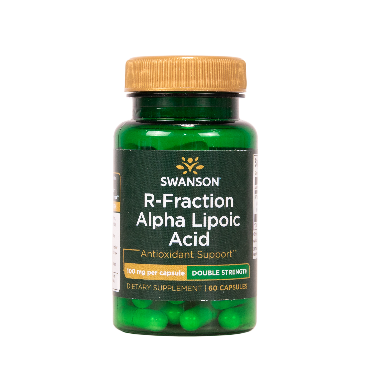 SWANSON R-Fraction alfalipoiinihappo 100 mg 60 kapselia w2w terveys ja hyvinvointi verkkokauppa