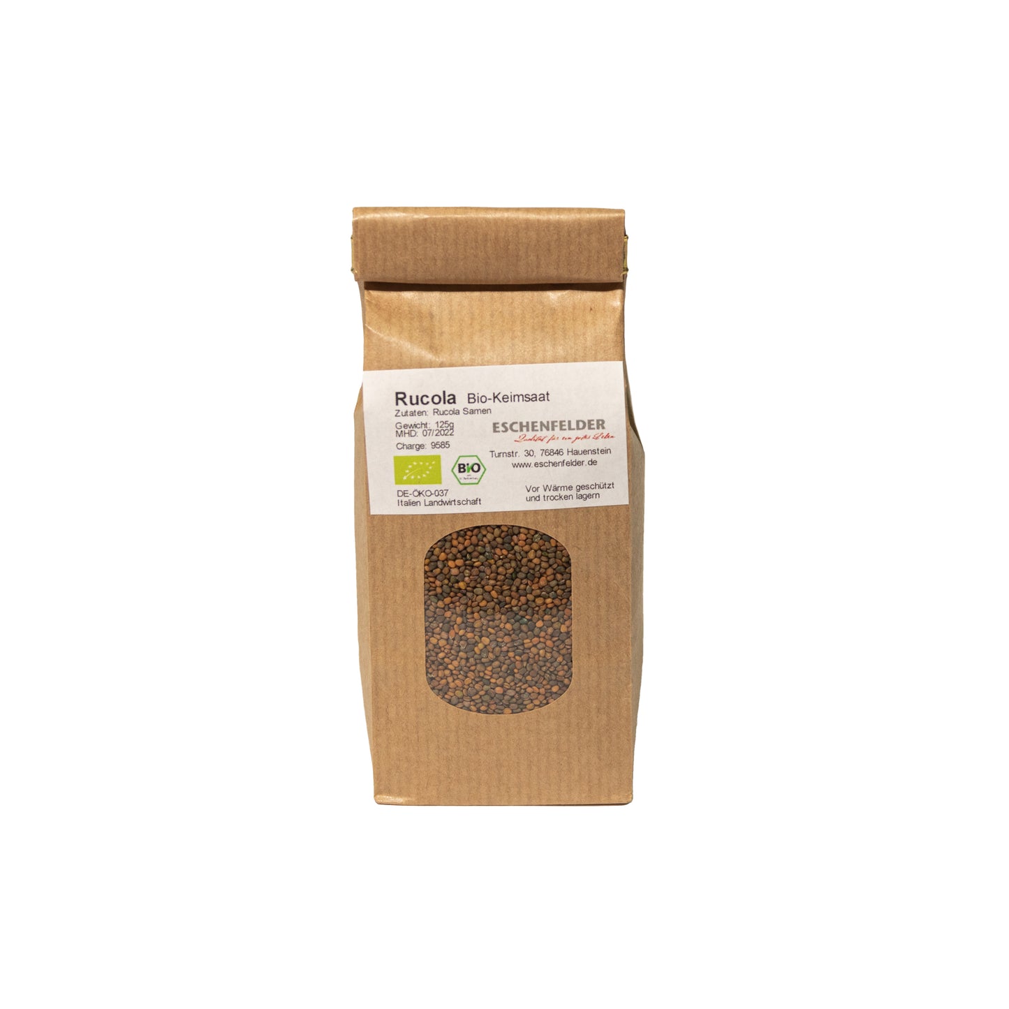 w2w terveys ja hyvinvointi Eschenfelder Rucola siemenet luomu 125 g idut idätys