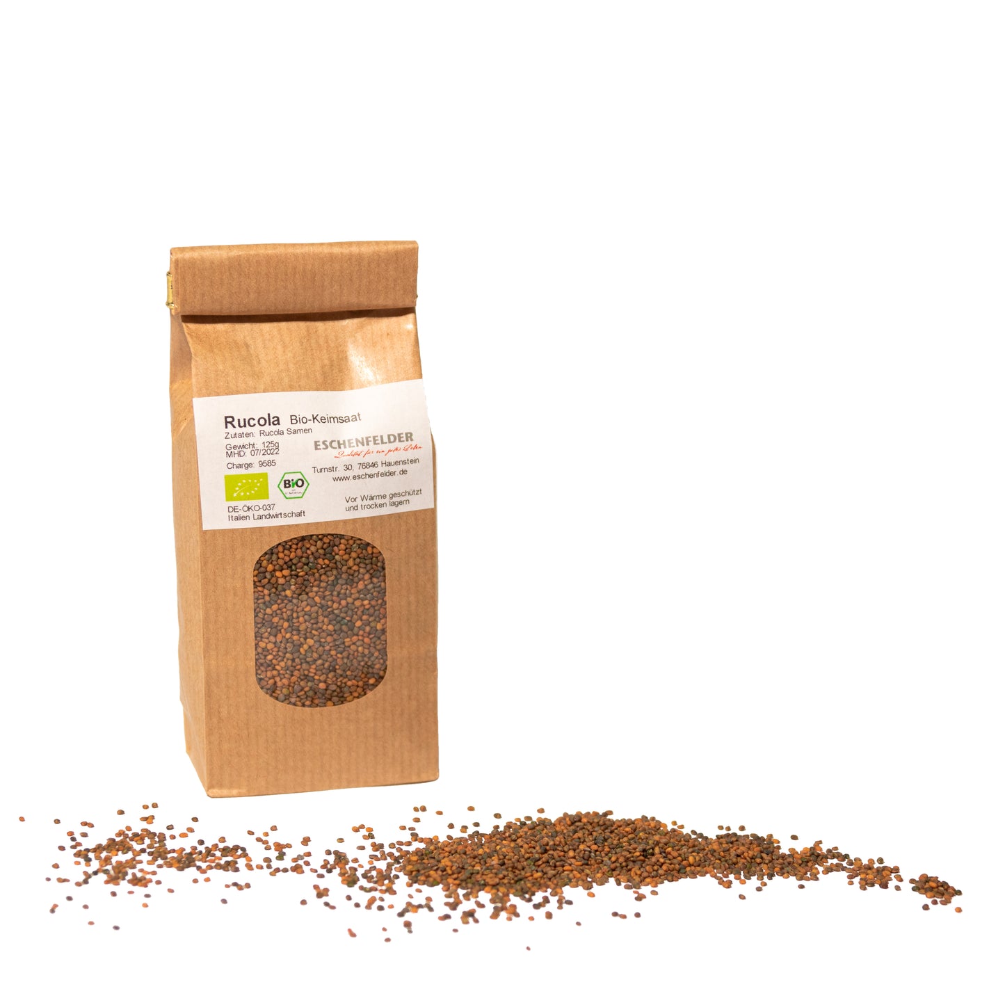 w2w terveys ja hyvinvointi Eschenfelder Rucola siemenet luomu 125 g idut idätys