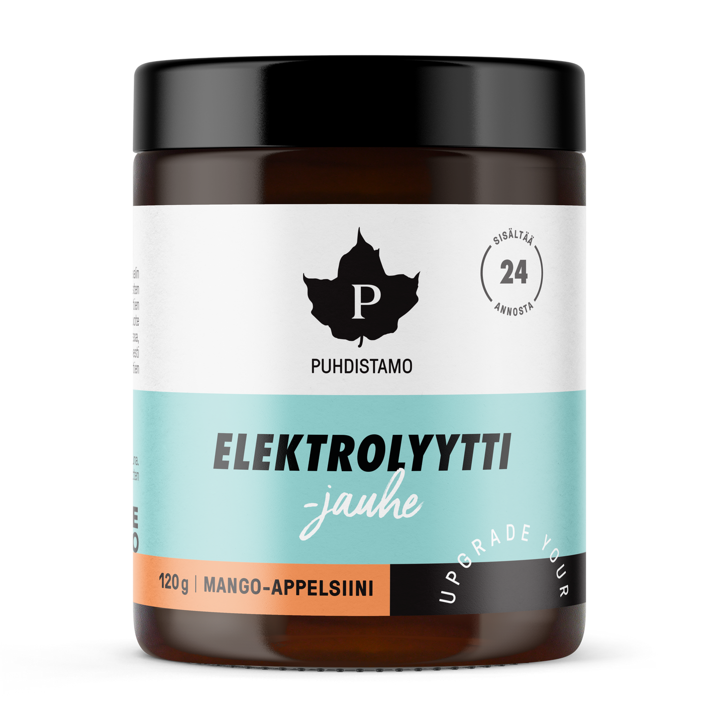 Puhdistamo Elektrolyyttijauhe - Mango-Appelsiini - 120 g - w2w terveys ja hyvinvointi