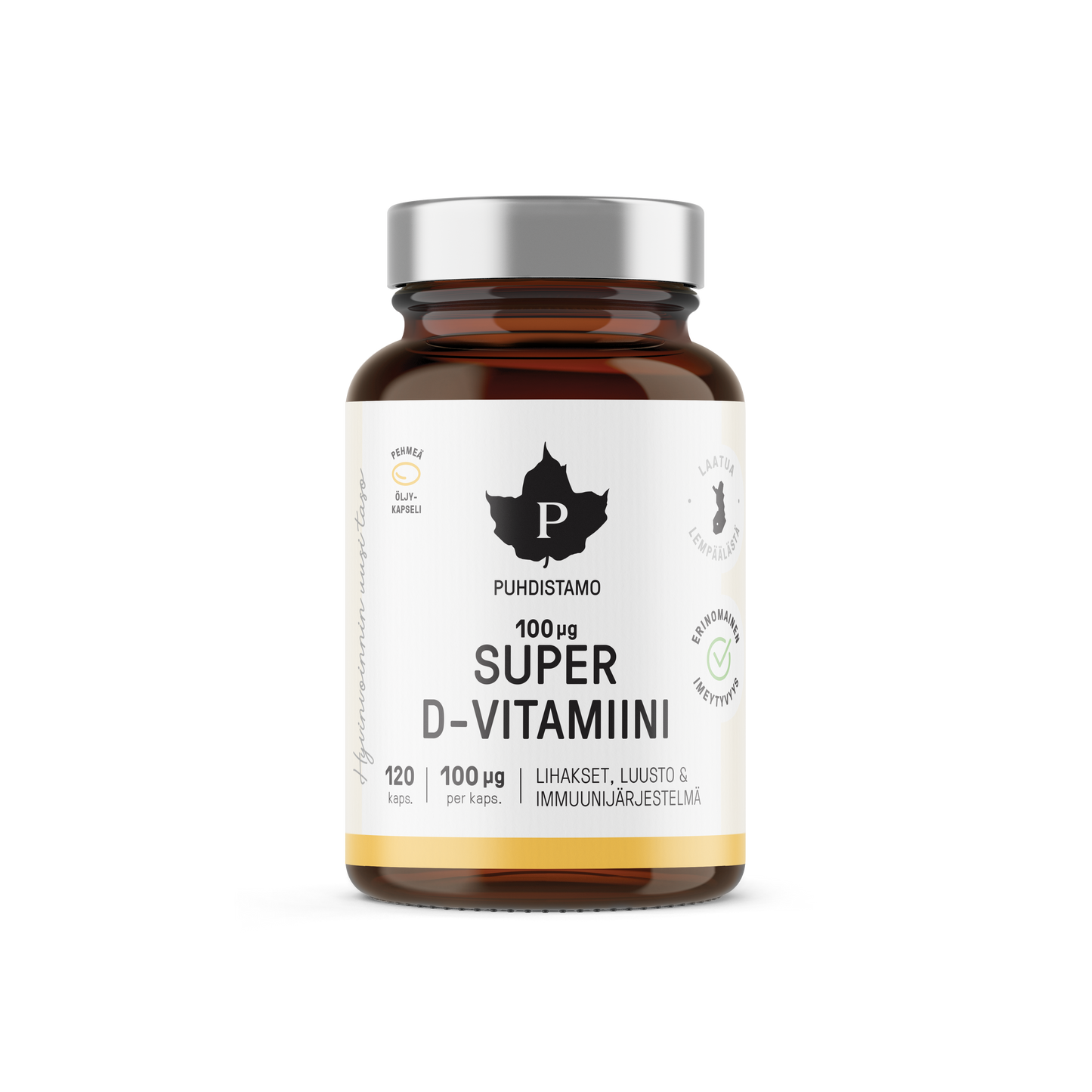 Super D-vitamiini 100 µg