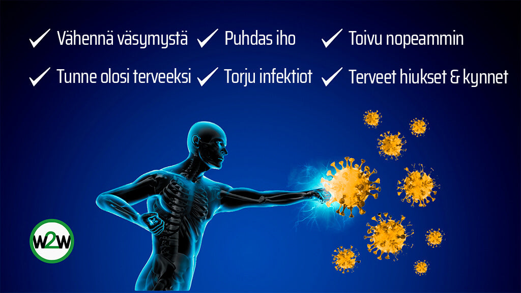 Tehokkaita tapoja edistää immuunijärjestelmääsi