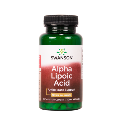 SWANSON Alfalipoiinihappo 100mg 120 kapselia w2w terveys ja hyvinvointi verkkokauppa