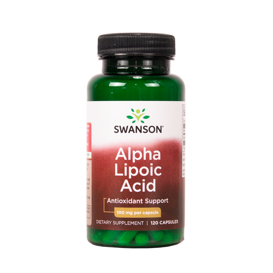 SWANSON Alfalipoiinihappo 100mg 120 kapselia w2w terveys ja hyvinvointi verkkokauppa