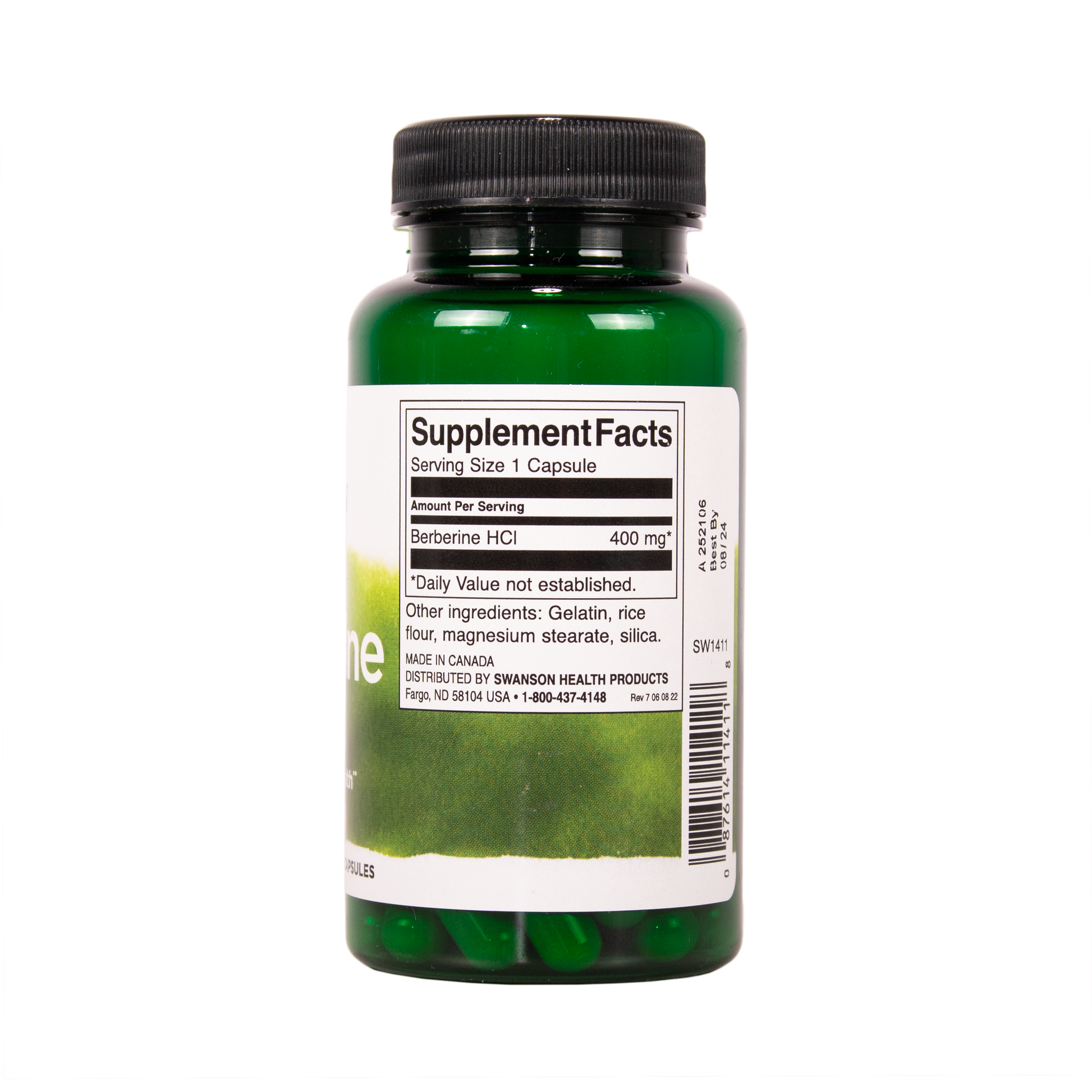 SWANSON Berberiini 400 mg 60 kapselia w2w terveys ja hyvinvointi verkkokauppa