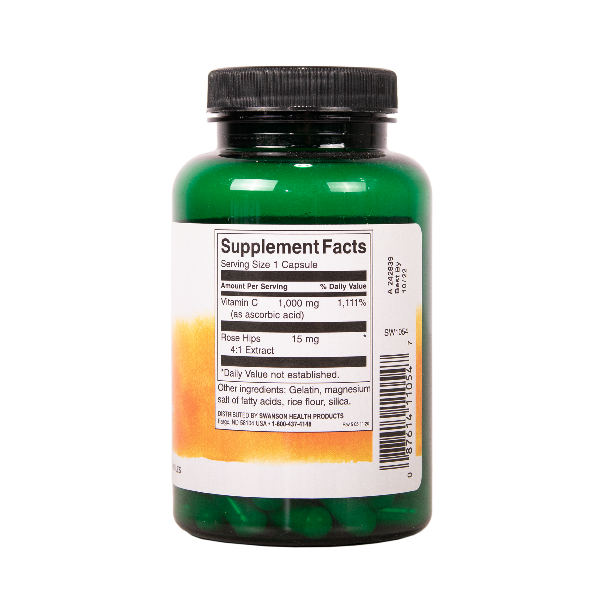SWANSON C-vitamiini ruusunmarjalla 1000 mg 90 kapselia w2w terveys ja hyvinvointi verkkokauppa