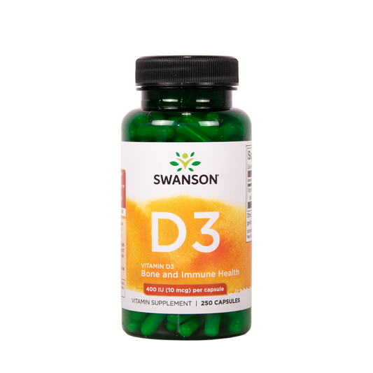 D-vitamiini 10 µg 250 kapselia