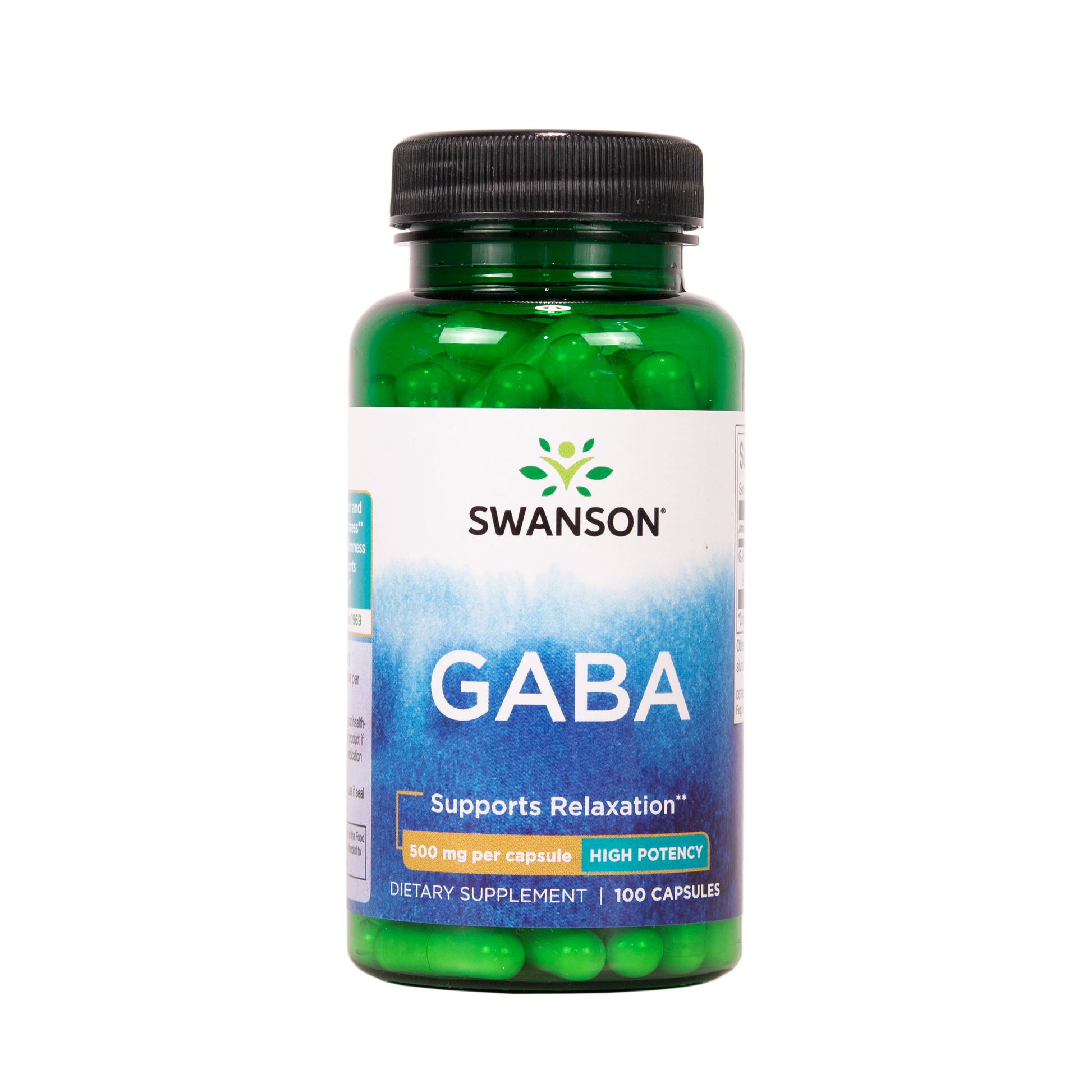 SWANSON GABA 500mg 100 kapselia w2w terveys ja hyvinvointi verkkokauppa