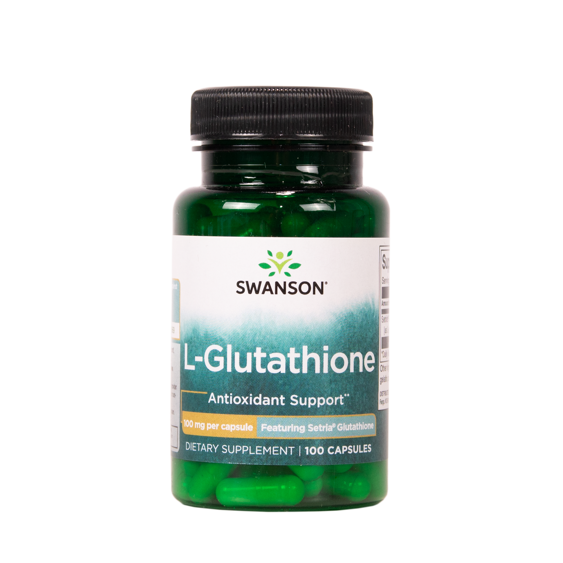 SWANSON L-glutationi 100 mg 100 kapselia w2w terveys ja hyvinvointi verkkokauppa