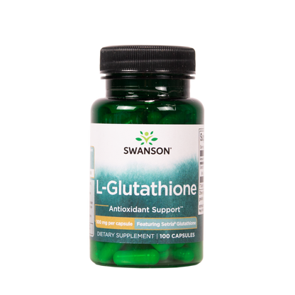 SWANSON L-glutationi 100 mg 100 kapselia w2w terveys ja hyvinvointi verkkokauppa