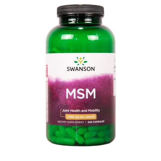 SWANSON MSM 1000 mg 240 kapselia w2w terveys ja hyvinvointi verkkokauppa