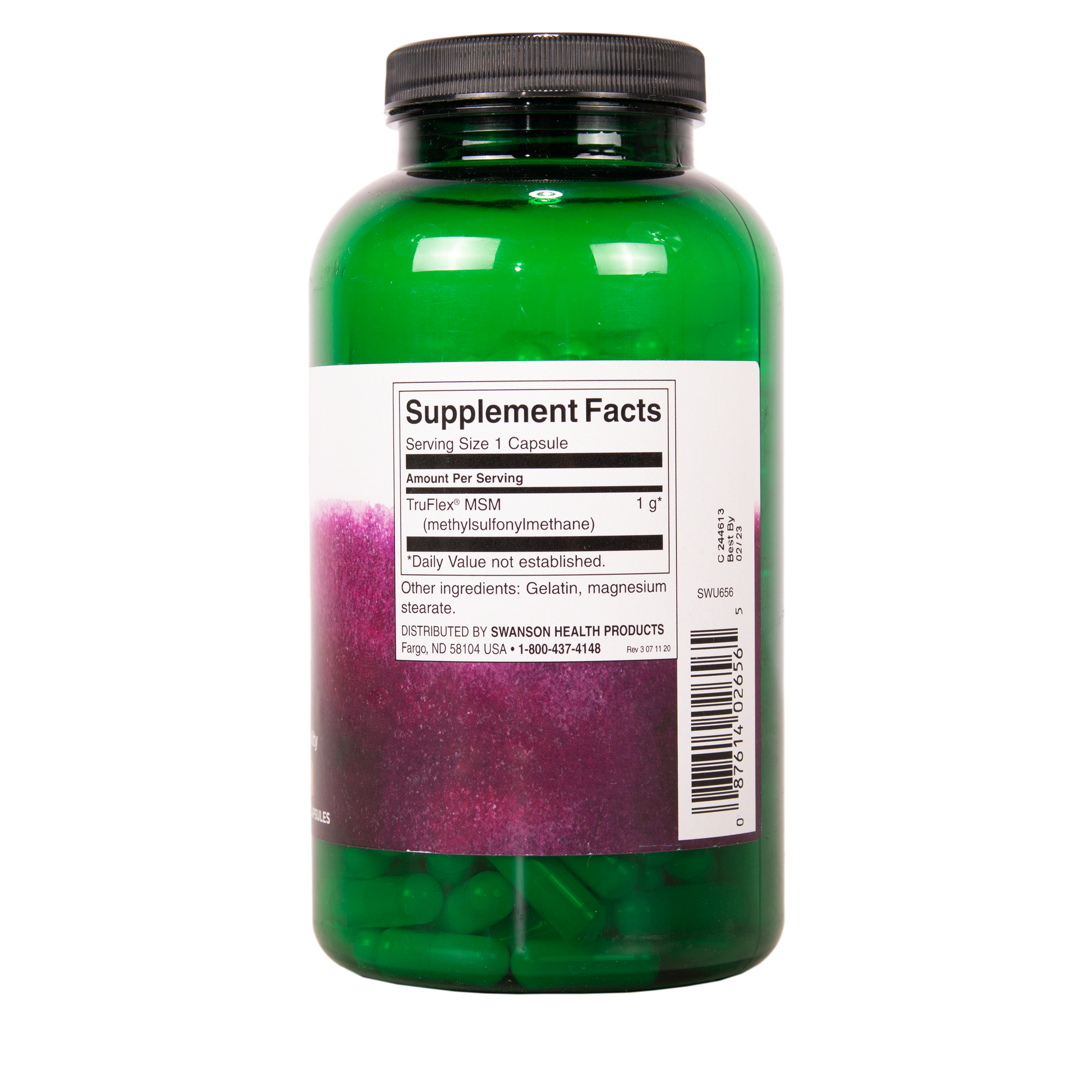 SWANSON MSM 1000 mg 240 kapselia w2w terveys ja hyvinvointi verkkokauppa