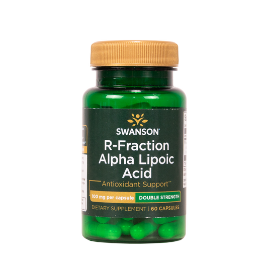 SWANSON R-Fraction alfalipoiinihappo 100 mg 60 kapselia w2w terveys ja hyvinvointi verkkokauppa