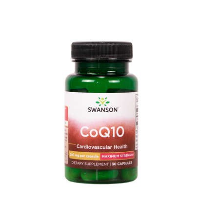 SWANSON Ubikinoni CoQ10 200 mg 30 kapselia  w2w terveys ja hyvinvointi verkkokauppa