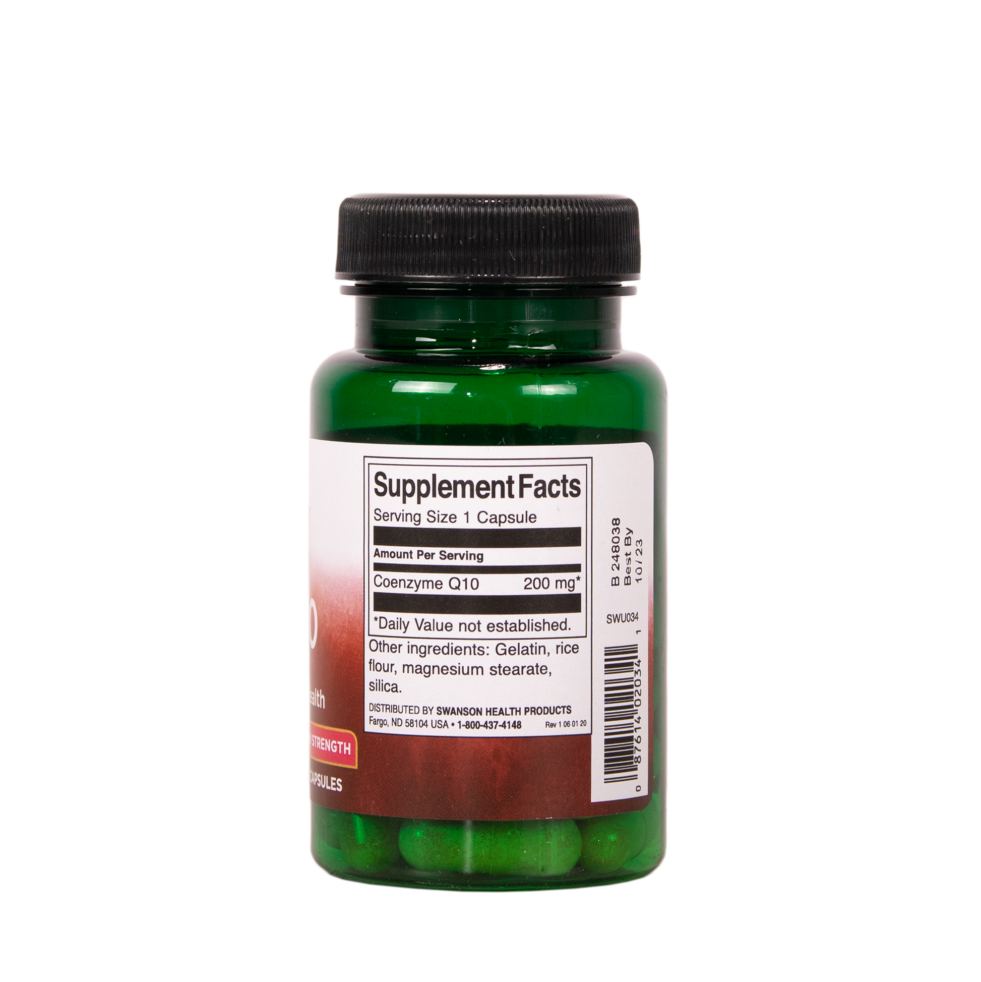 SWANSON Ubikinoni CoQ10 200 mg 30 kapselia  w2w terveys ja hyvinvointi verkkokauppa