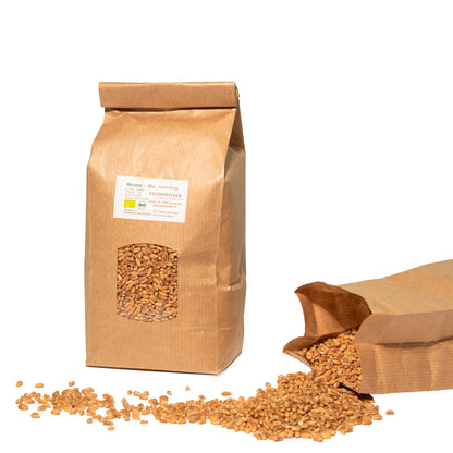 w2w terveys ja hyvinvointi Eschenfelder Vehnä siemenet luomu 1 kg idut idätys hiutalepuristin