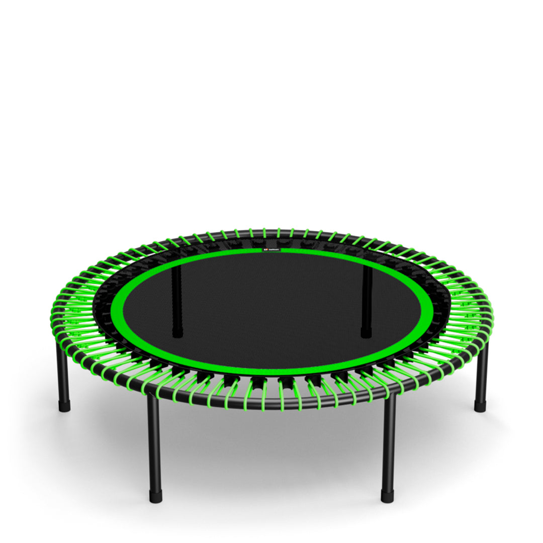 bellicon minitrampoliini Classic 125 cm vihreä alustamaton reuna vihreä kiinnitysjousi - TerveysVoima verkkokaupsta