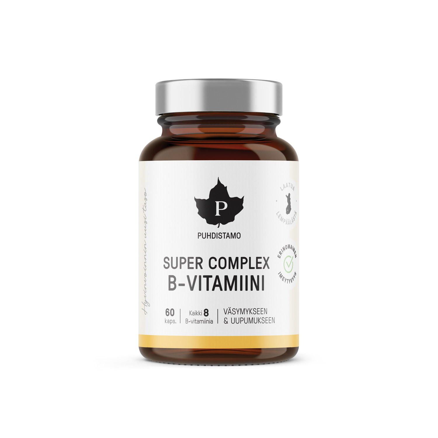 w2w terveys ja hyvinvointi Puhdistamo Super Complex B-vitamiini 60 kapselia